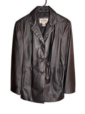 Sonoma Leather Jacket Women’s Size Medium